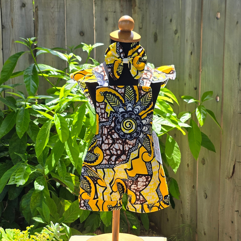 Yellow Floral Romper