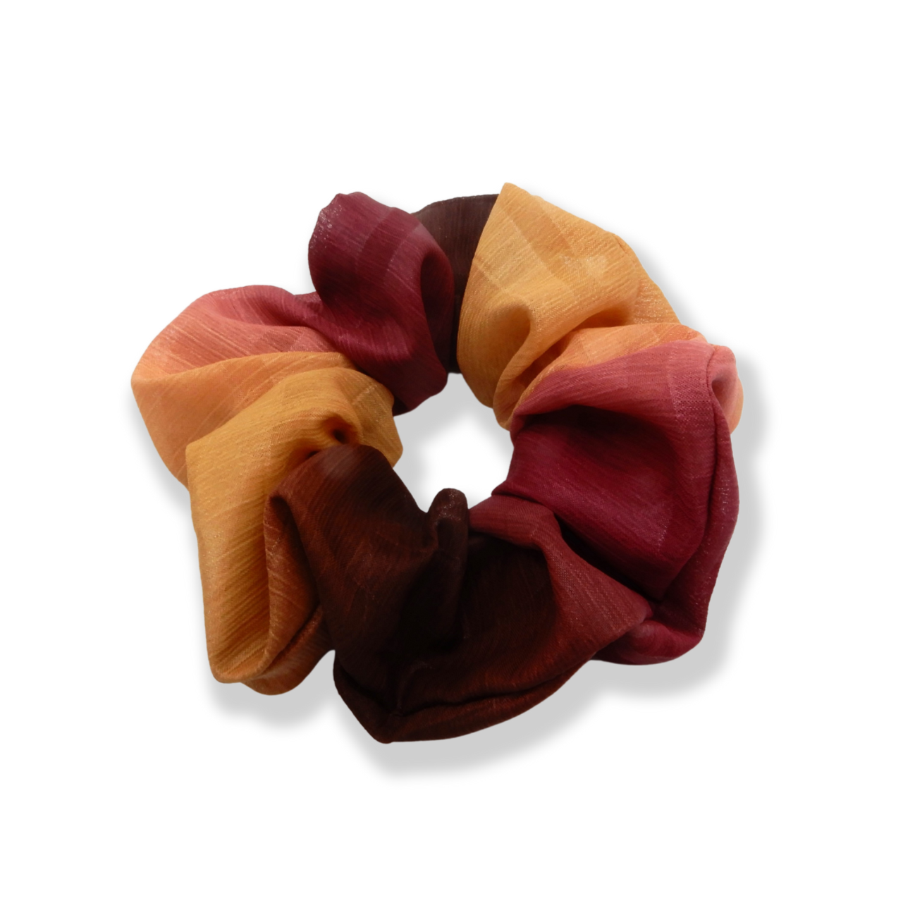 Mocha Raspberry Scrunchie-Large