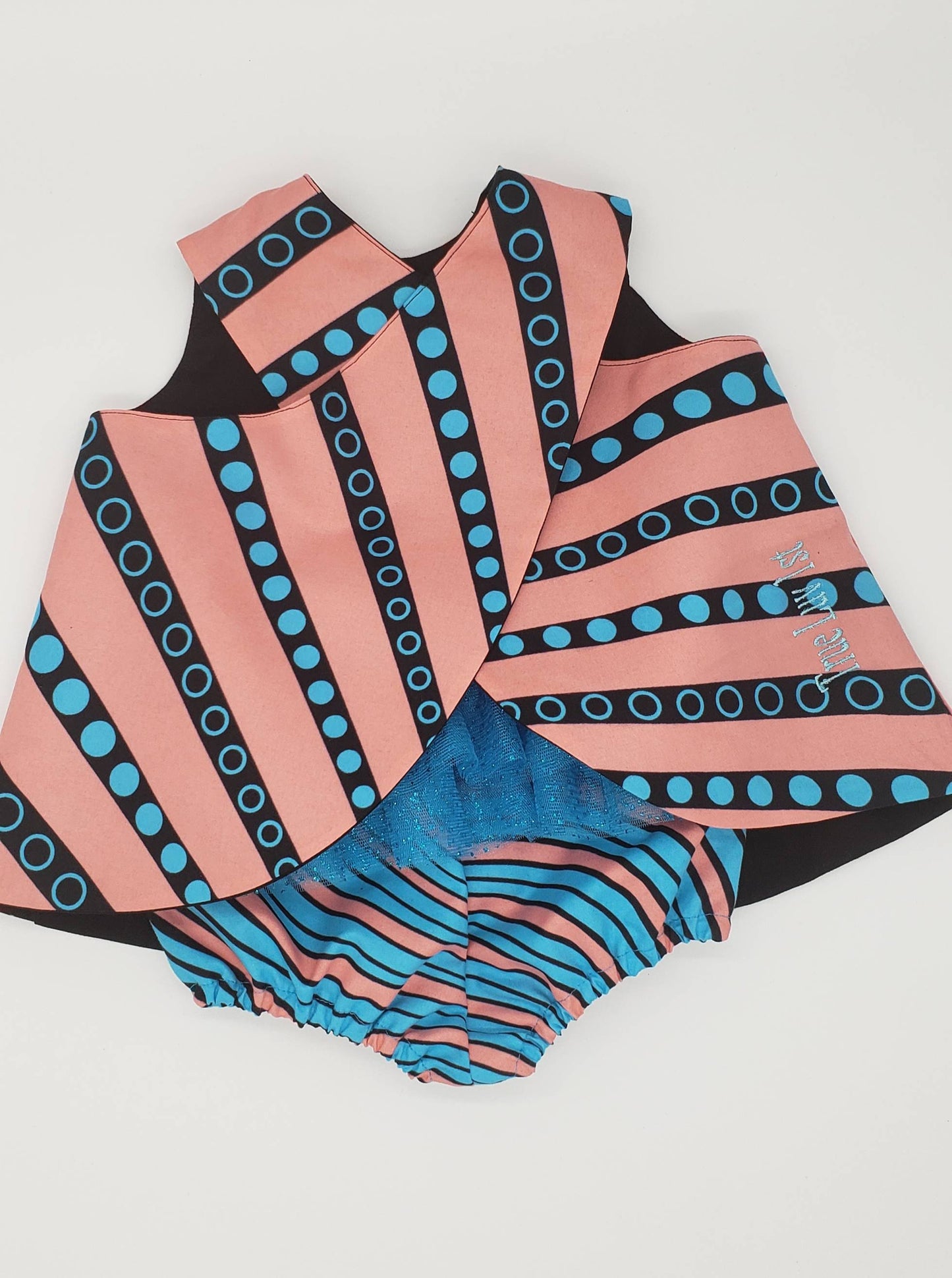 Ankara Criss Cross Tunic
