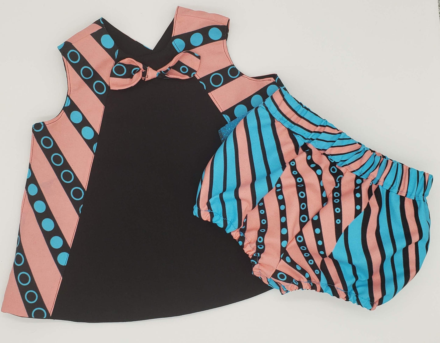 Ankara Criss Cross Tunic