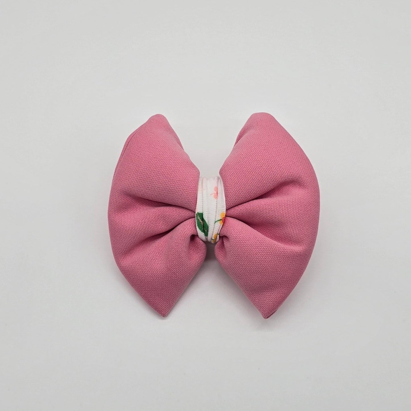 Dusty Pink Leggings with Hair Bows