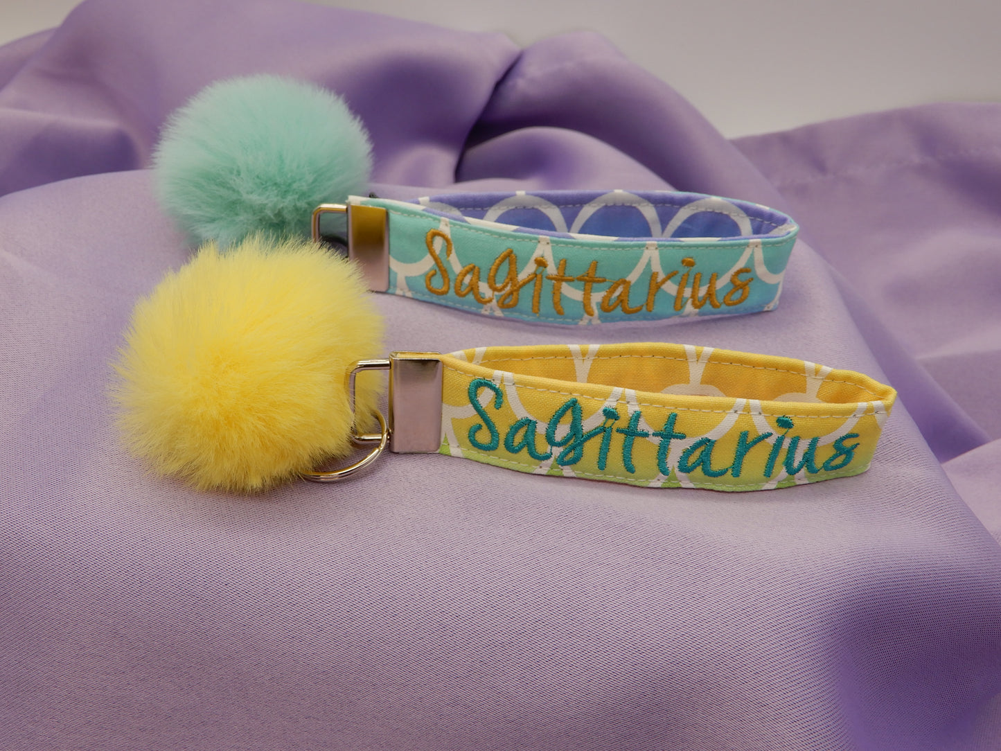 Sagittarius Zodiac Key Fobs