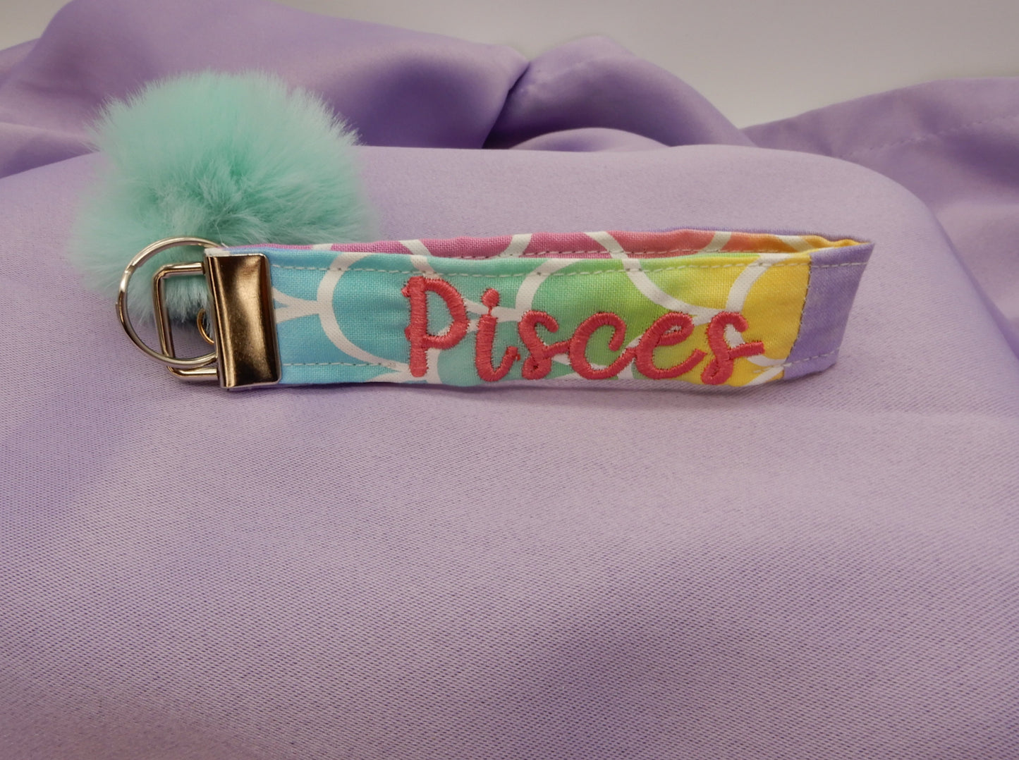 Pisces Zodiac Key Fobs