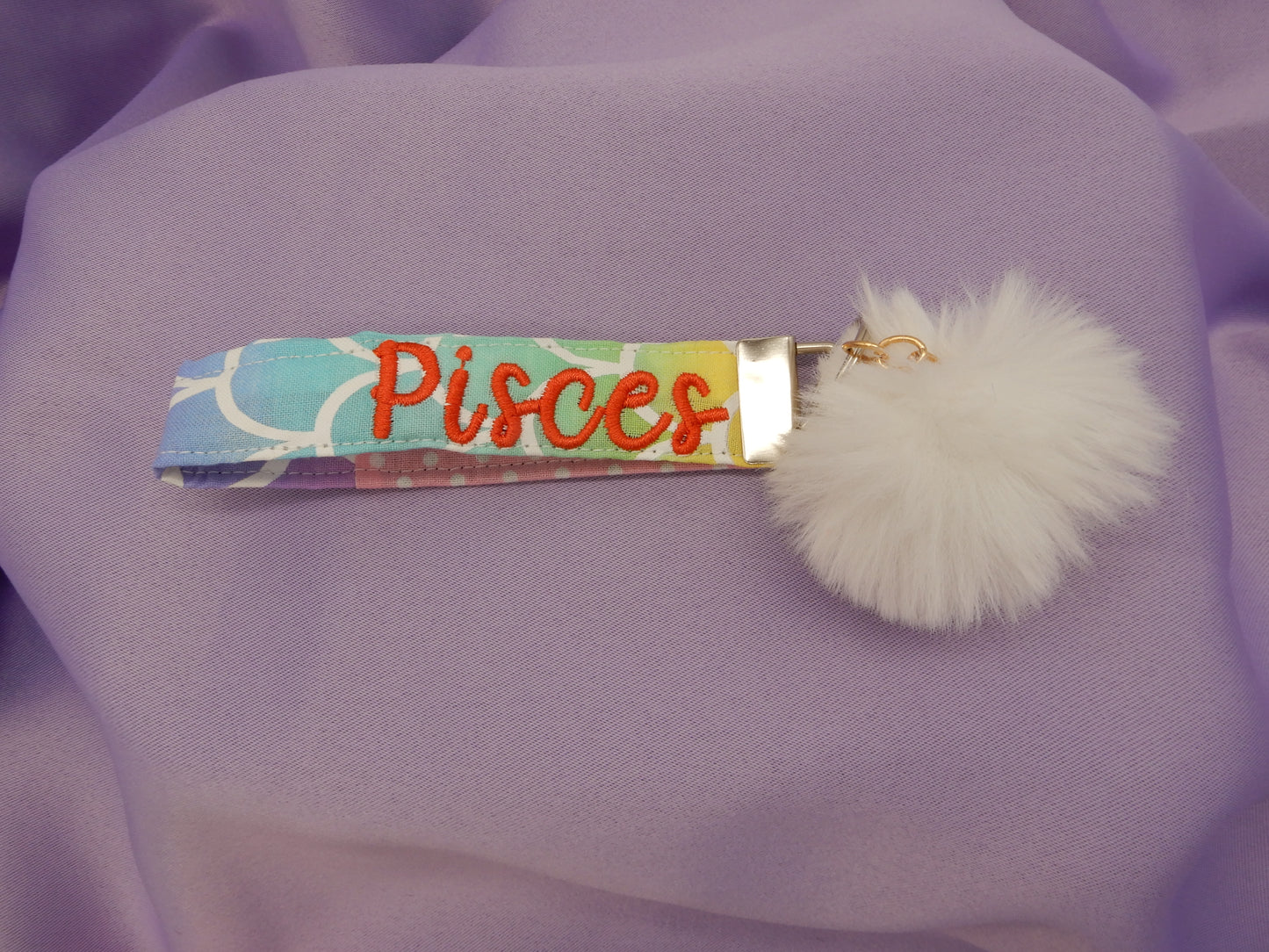 Pisces Zodiac Key Fobs