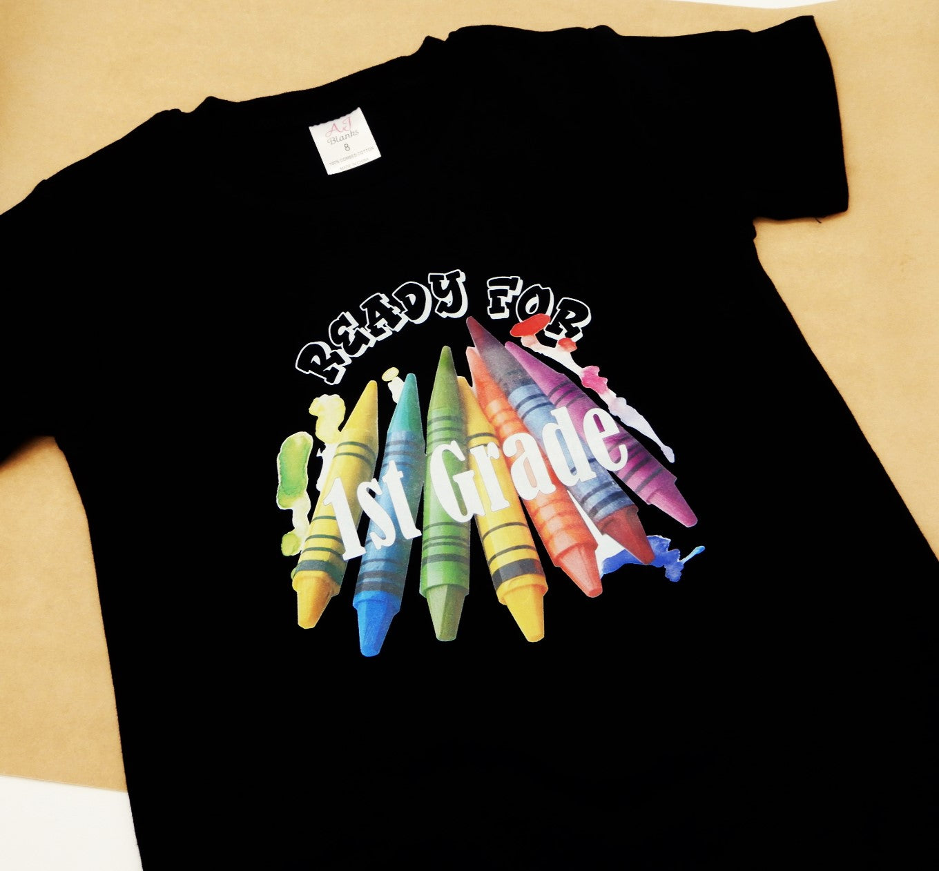 Ready for School Crayon Shirt