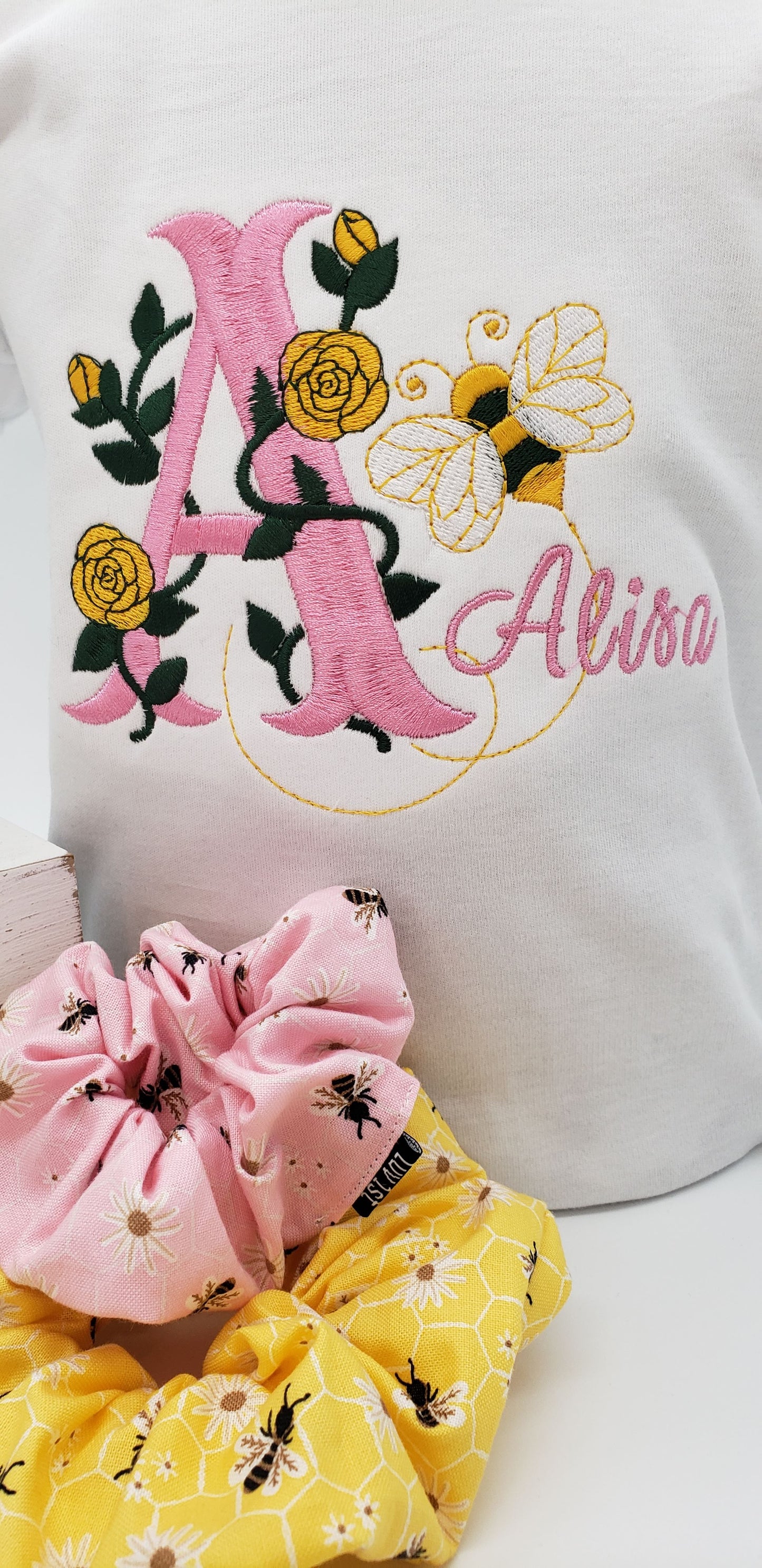 Custom Monogram Bee Shirt