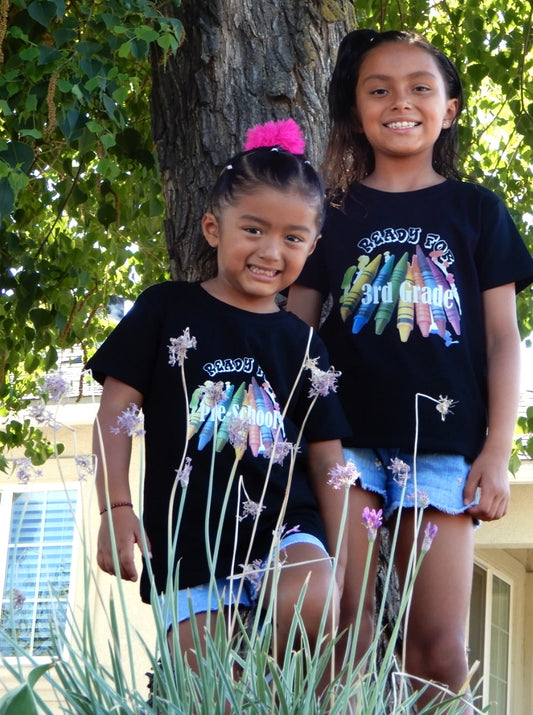 Ready for School Crayon Shirt