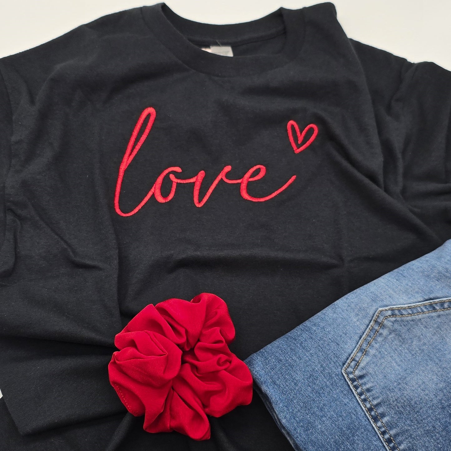 Embroidered Love Shirt