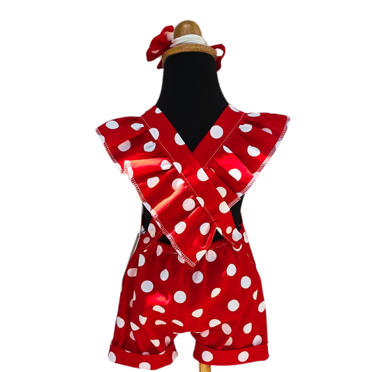 Polka Dot Infant/Toddler Romper