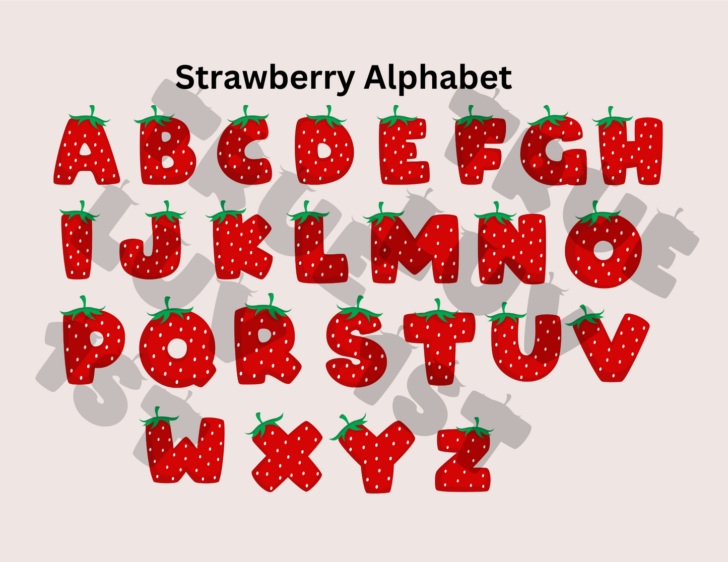 Strawberry Monogram Shirt