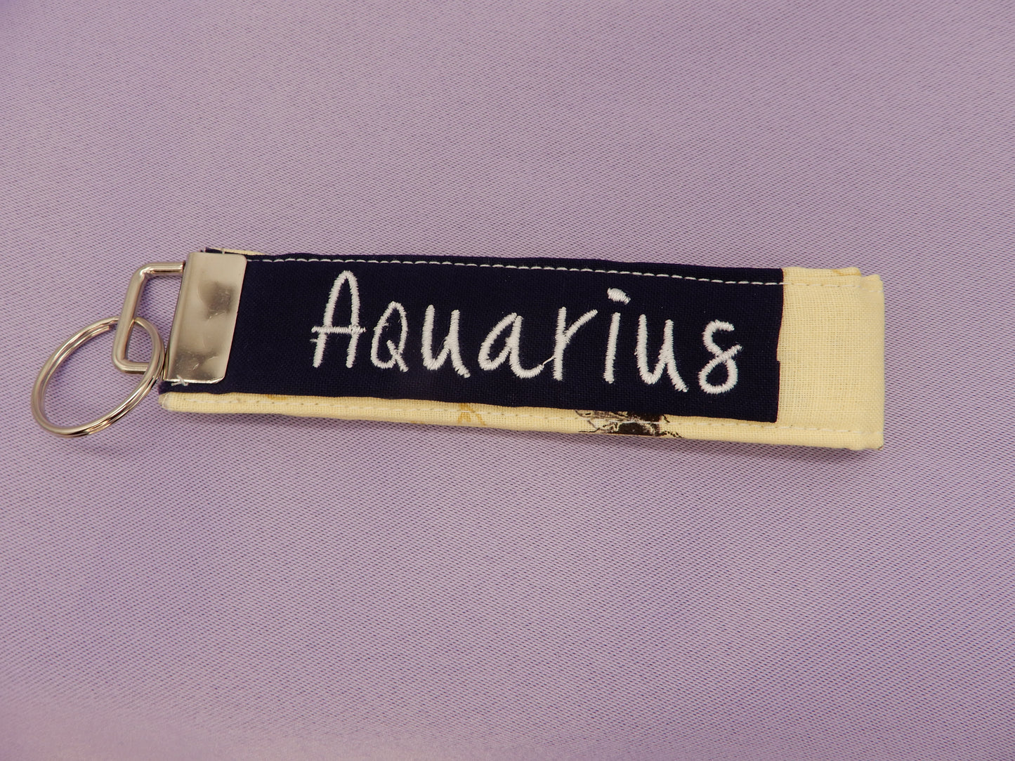 Aquarius Zodiac Key Fobs